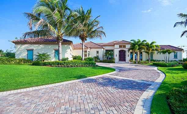 Residential Paver Driveway in Fort Myers Beach, FL